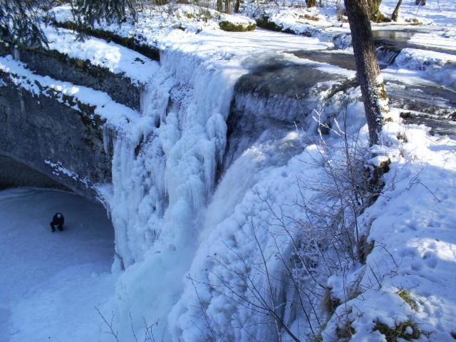 Gite Grande Capacite Au Calme Circuit Cascades Du Herisson Bonlieu Экстерьер фото